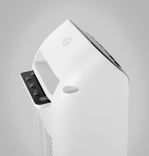 De Longhi Termoventilatore Stufa elettrica Ceramica Potenza 2000 watt Autoscillante colore Nero - HFX25S20