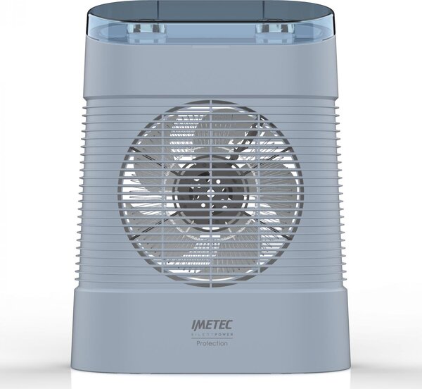 Imetec Termoventilatore Stufa elettrica da Pavimento Potenza 2100 watt colore Blu - 4029 Silent Power Protection