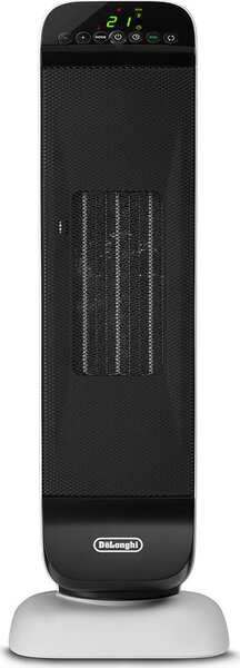 De Longhi Termoventilatore Stufa elettrica Ceramica Potenza 2000 watt Autoscillante colore Nero - HFX25S20