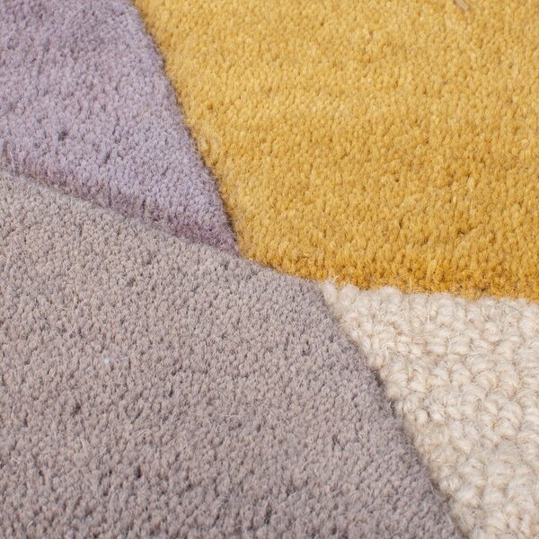 Tappeto rotondo in lana tessuto a mano ø 160 cm Glow Multi – Flair Rugs