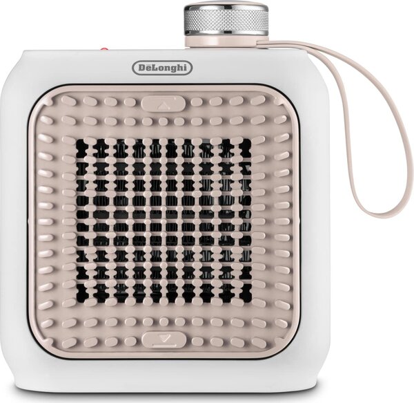 De Longhi Termoventilatore Stufa elettrica da Pavimento Potenza 350 watt colore Rosa - HFX 10B03.PK