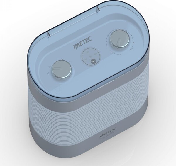 Imetec Termoventilatore Stufa elettrica da Pavimento Potenza 2100 watt colore Blu - 4029 Silent Power Protection