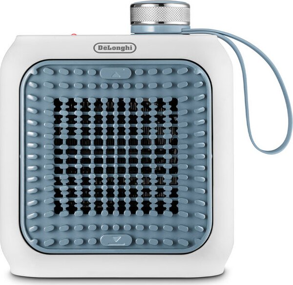 De Longhi Termoventilatore Stufa elettrica da Pavimento Potenza 350 watt colore Azzurro - HFX 10B03.LB
