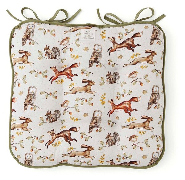 Cuscino per sedia in cotone 36x34 cm Forest Fable – Cooksmart ®