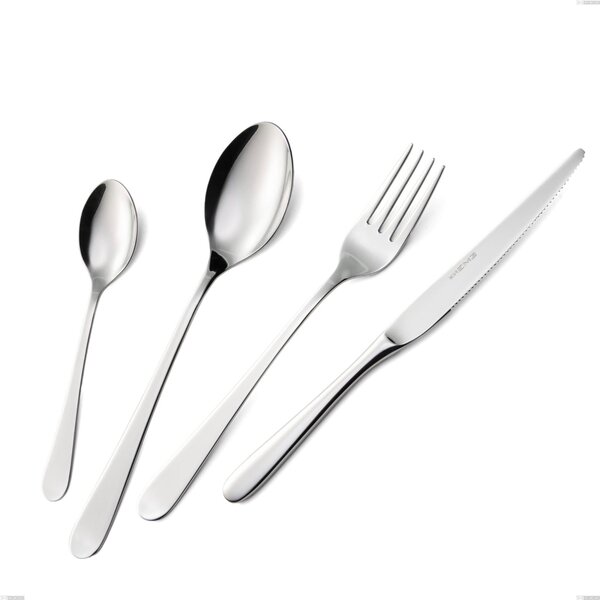 Cucchiaio da tavola, minestra Lady, 18/10 (AISI304) Acciaio Lucido, spessore 2.5 mm, lunghezza 205 mm