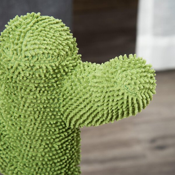 AllMyPets Tiragraffi per Gatti Albero Tiragraffi a Forma di Cactus con Corde in Sisal 40x40x65cm Verde