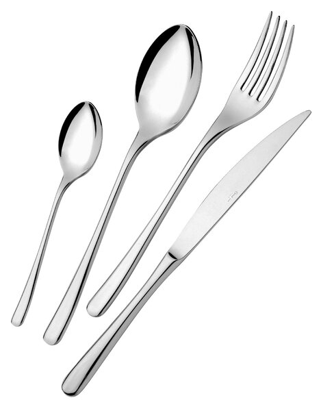 Confezione vetrina 24 pezzi Opera, Acciaio inox 18/10 (AISI304), spessore 5.00 mm