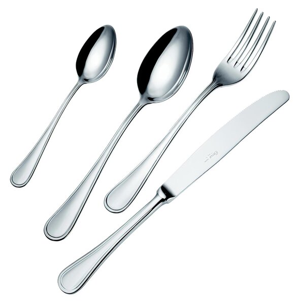 Servizio Posate 24 Pezzi IMPERO con Coltelli manico Vuoto , acciaio 18-10 lucido, spessore 3 mm finitura inox lucido