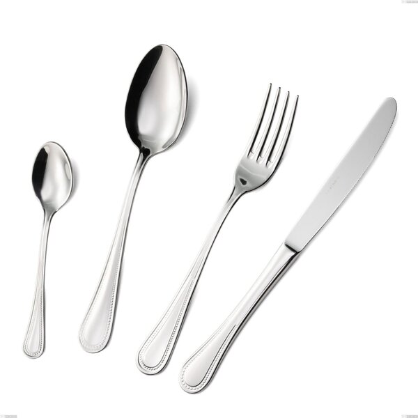 Cucchiaio brodo privilege, Acciaio inox Aisi 304 Posate Lucide, spessore 2.5 mm, lunghezza 168 mm