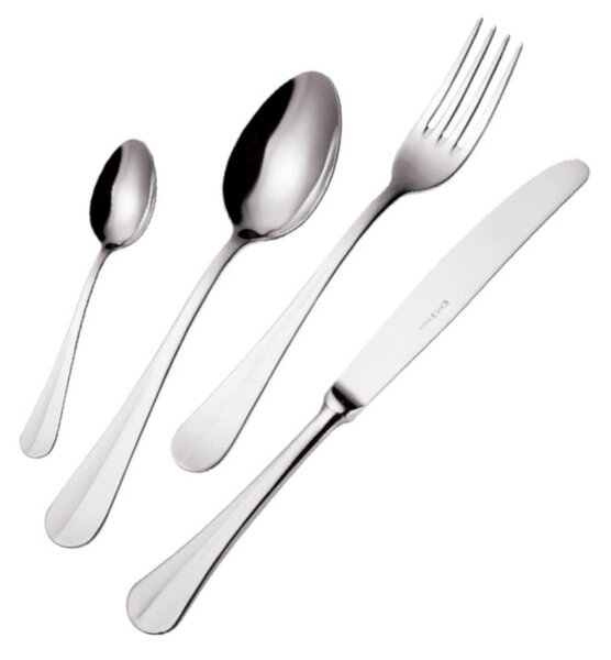Servizio Posate 24 Pezzi ROYAL in acciaio inox 18/10 lucidatura a specchio 2,5 mm di spessore in scatola