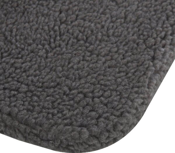 AllMyPets Tiragraffi per Gatti Albero Tiragraffi con Cuccia, Cuscino, Rivestimento Peluche e Pali in Corda Sisal 45x45x81 cm colore Grigio - D30D65GY