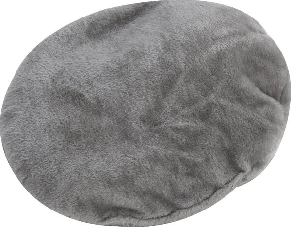 AllMyPets Tiragraffi per Gatti Albero Tiragraffi con Cuccia, Cuscino, Rivestimento Peluche e Pali in Corda Sisal 45x45x81 cm colore Grigio - D30D65GY