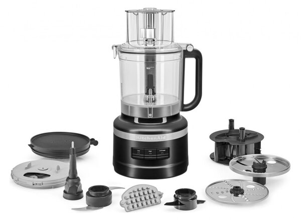 KITCHENAID Robot da Cucina Capacit 3 Litri Potenza 400W con 3 Velocit e Funzione Pulse colore Nero - 5KFP1319EBM