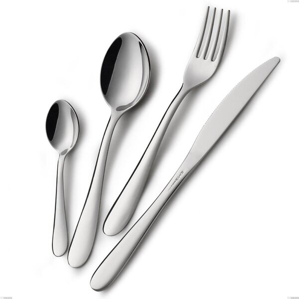 Cucchiaio da servizio Segno, Acciaio inox 18/10 (AISI304), spessore 1.8 mm -lunghezza 230mm