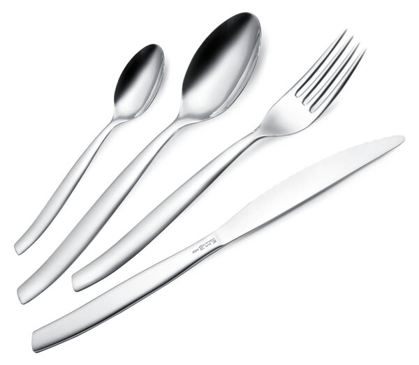 Confezione vetrina 16 pezzi con 4 coltelli bistecca Shark, Acciaio inox 18/C (AISI430), spessore 2.00 mm