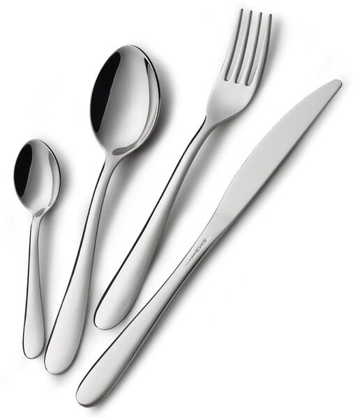 Confezione a libro 6 pezzi cucchiaini gelato Segno, Acciaio inox 18/10 (AISI304), spessore 1.8 mm