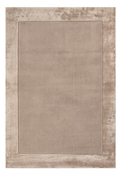 Tappeto marrone chiaro tessuto a mano con lana 200x290 cm Ascot - Asiatic Carpets