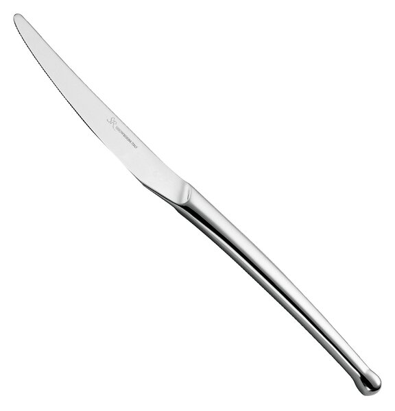 Servizio Posate 75 Pezzi 12 posti tavola PUNTO 3 mm in acciaio inox 18/10 lucidato a specchio in confezione