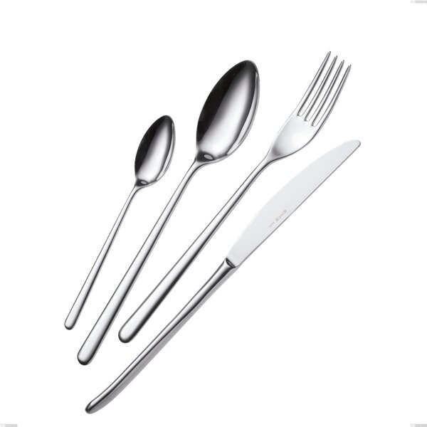 Coltello tavola Venice, Acciaio inox 18/10 (AISI304), spessore 4.00 mm, lunghezza 250 mm inox lucido