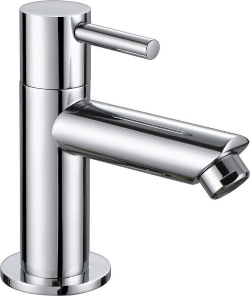 Aloni Rubinetto per lavabo, rubinetto dell'acqua fredda, cromato