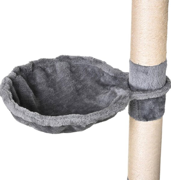AllMyPets Tiragraffi per Gatti Albero Tiragraffi Torre Condominiale Multiripiano Altezza 150cm - D30D80