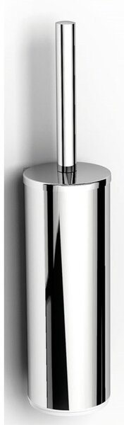Portaspazzolino da appoggio in Acciaio inox Grand Hotel 9x9xh36 cm colore inox lucido