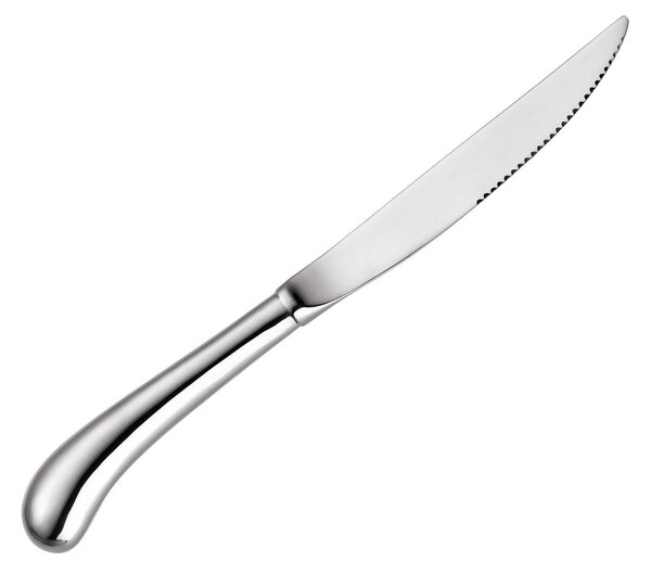 Coltelli da Bistecca Manico Vuoto Set 6 Articolo realizzato in acciaio 1810 lucidato a specchio. in confezione regalo