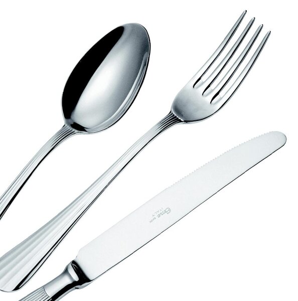 Servizio Posate 24 Pezzi EDEN in acciaio inox 1810 lucidato a specchio spessore 3 mm