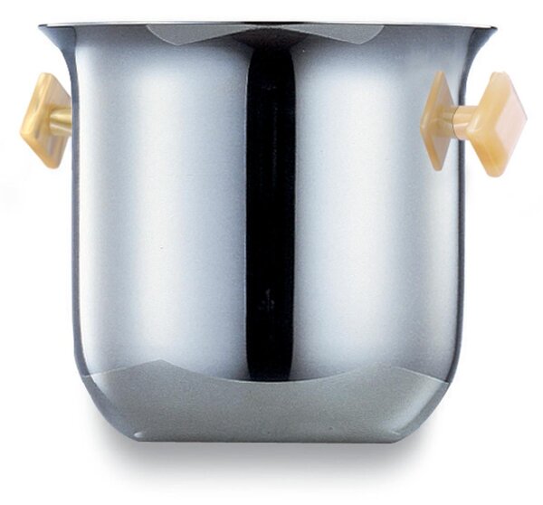 Secchiello Ghiaccio diametro �11xh12 SEVILLE Piccolo in acciaio inox Lucido manici colorati