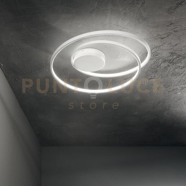 Oz lampadario a soffitto led smd 47 w on-off 5000 lm 2700 k d.60cm 