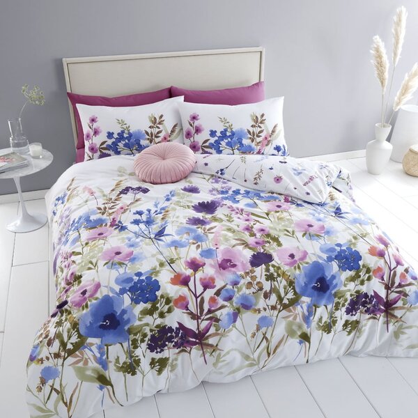 Set copripiumino e federa per letto matrimoniale 200x200 cm Countryside Floral – Catherine Lansfield