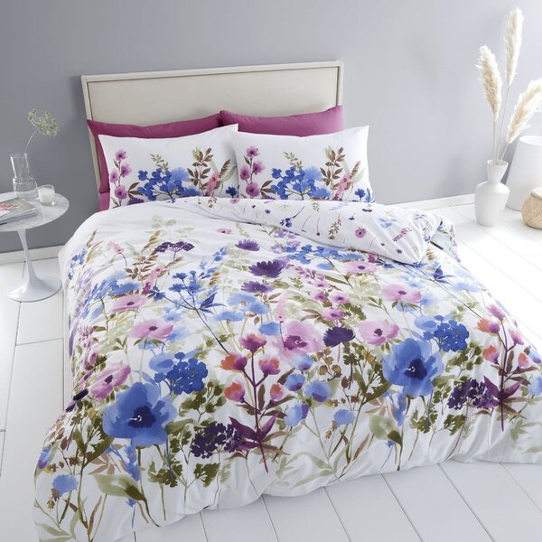 Set copripiumino e federa per letto matrimoniale 200x200 cm Countryside Floral – Catherine Lansfield