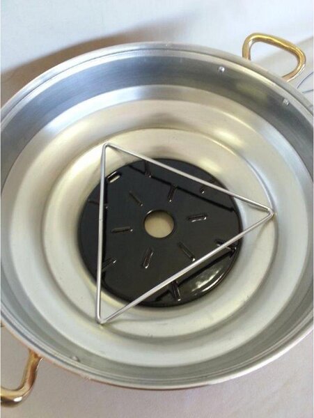Forno in rame con termometro Idea �40xh27 cm ideale per cucinare pizze focacce primi e secondi piatti, risparmio energetico enorme basta una fiammella