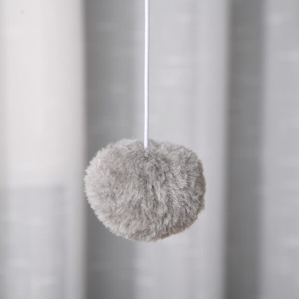 AllMyPets Tiragraffi per Gatti Multilivello per Gatti, Cuccia e Corde in Sisal Grigio Chiaro - D35349