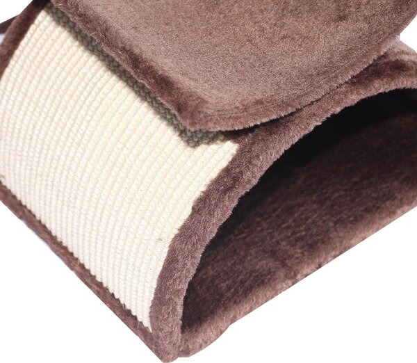 AllMyPets Tiragraffi per Gatti Tunnel in Sisal Marrone 40x30x43cm - D30185
