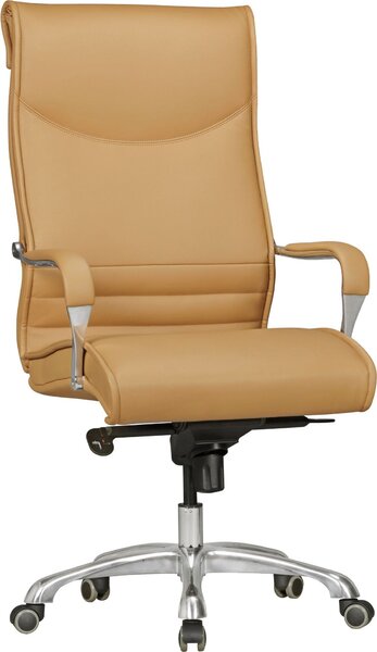 Sedia da ufficio BIGBOSS Cover imitazione pelle Caramel sedia da scrivania