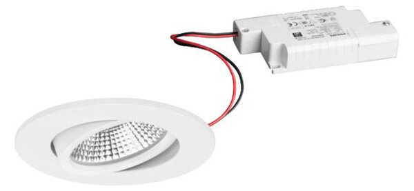 BRUMBERG BB23 spot IP65 RC driver angolare bianco BB23, dimmerabile, Bianco / Opale, Bagno, Alluminio, Downlight