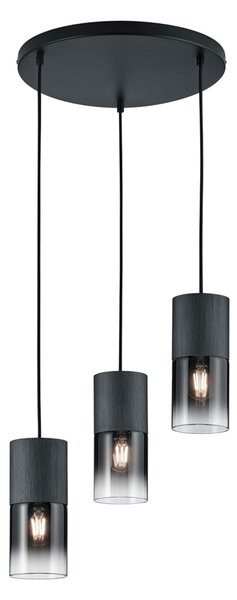 Lampadario ROBIN nero Trio 310630332