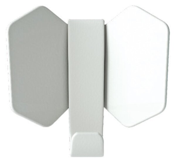 Gancio appendiabiti singolo da Parete DUMBO struttura in metallo 7.5x3,5xh7,5 cm in struttura laccata vari colori