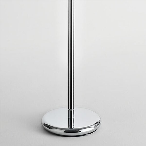 Piantana per Bidet Con Dispenser in Ceramica e Porta asciugamani ELBA 39x20xh81 cm cromo lucido Garanzia per anni contro la ruggine