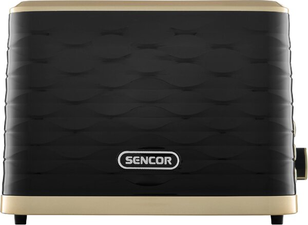 SENCOR Tostapane 2 Fette 3 in 1 Potenza 930 Watt con 7 Livelli di Tostatura e Timer colore Nero - STS7501BL
