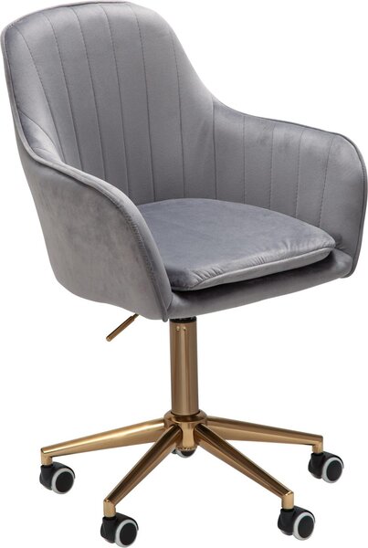 Tavolo in velluto grigio | Amstyle