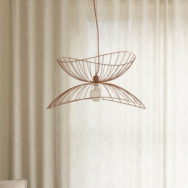 Globen Lighting Lampada a sospensione RAY, dimmerabile, Violetto / Fucsia / Rosa, Soggiorno / Sala da pranzo, Metallo, Moderno, Lampada a sospensione