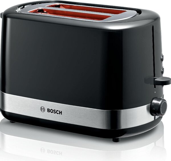 Bosch Tostapane 2 Fette Potenza 800W colore Nero Inox - TAT6A513