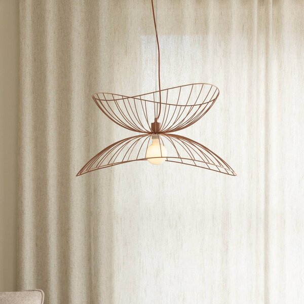 Globen Lighting Lampada a sospensione RAY, dimmerabile, Violetto / Fucsia / Rosa, Soggiorno / Sala da pranzo, Metallo, Moderno, Lampada a sospensione
