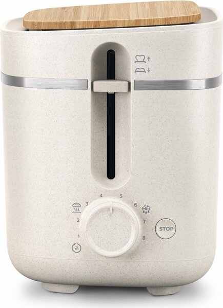 Philips Tostapane 2 Fette Potenza 830 Watt 8 livelli di cottura colore Bianco - HD2640/10