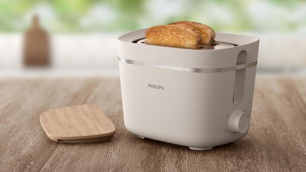 Philips Tostapane 2 Fette Potenza 830 Watt 8 livelli di cottura colore Bianco - HD2640/10