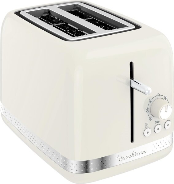 Moulinex Tostapane 2 Fette Potenza 850 watt Funzione scongelamento colore Avorio - LT300AK Soleil 2S