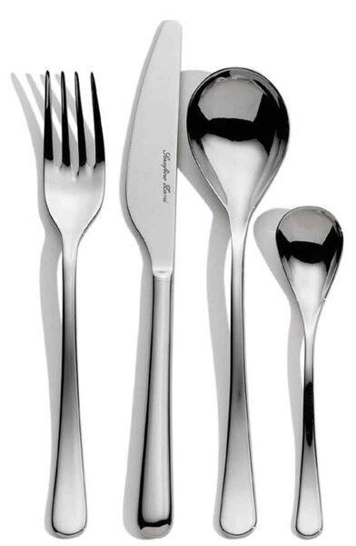 Forchetta Da Pesce in acciaio 18.10 spessore 4 mm SERAFINO Pezzi , DESIGN Andries Van Onck e Hiroko Takeda inox lucido inox lucido