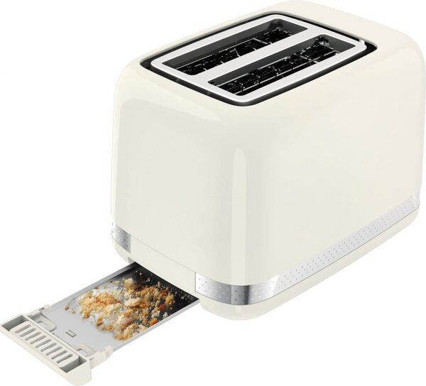 Moulinex Tostapane 2 Fette Potenza 850 watt Funzione scongelamento colore Avorio - LT300AK Soleil 2S